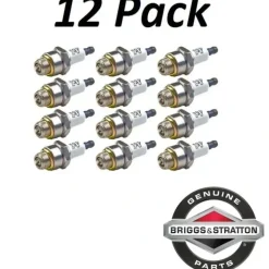 12 Genuine Briggs & Stratton 796112 Spark Plugs Fits Champion J19LM RJ19LM OEM - Affordable Parts & Accessories for Motor Vehicles — Shop with Confidence
