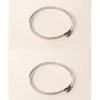 2 Pack Genuine Agri-Fab 43793 6" Hose Clamp HF-96 For Some Mow-N-Vac Models - Affordable Parts & Accessories for Motor Vehicles — Shop with Confidence