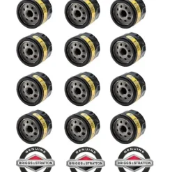 12 Pack Genuine Briggs & Stratton 492932 Oil Filter 4154 OEM - Affordable Parts & Accessories for Motor Vehicles — Shop with Confidence