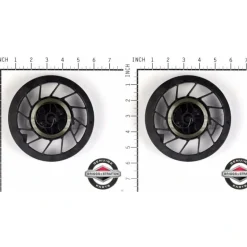 2 Pack Genuine Briggs & Stratton 498144 Recoil Starter Pulley & Spring OEM - Affordable Parts & Accessories for Motor Vehicles — Shop with Confidence