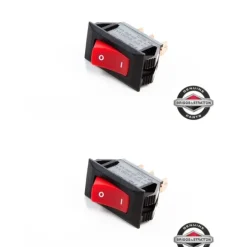 2 Pack Genuine Briggs & Stratton 697854 Rocker Switch Replaces 696213 693623 - Affordable Parts & Accessories for Motor Vehicles — Shop with Confidence
