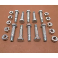 10 Pack Oregon 80-743 Snow Blower Shear Pin & Nut for MTD 710-0890A 910-0890A - Affordable Parts & Accessories for Motor Vehicles — Shop with Confidence