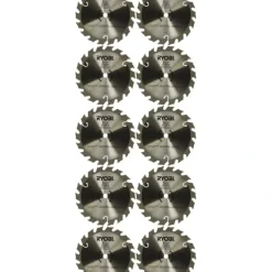 10 Pack Ryobi 6797329 5-1/2" 18T Carbide Tip Saw Blade 10mm Arbor D150 x 1.5mm - Affordable Parts & Accessories for Motor Vehicles — Shop with Confidence