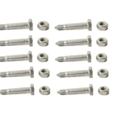 10 PK Genuine Ariens 53200500 Shear Bolt & Nut 1/4" X 1-7/16" ST524 ST624 ST724 - Affordable Parts & Accessories for Motor Vehicles — Shop with Confidence