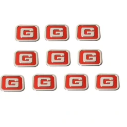 10 PK Genuine Gravely 07800534 Gravely Brand G Stick-On Decal Sticker OEM - Affordable Parts & Accessories for Motor Vehicles — Shop with Confidence