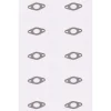 10 PK Genuine MTD 721-0460 Exhaust Gasket Fits Craftsman Huskee Troy Bilt White - Affordable Parts & Accessories for Motor Vehicles — Shop with Confidence