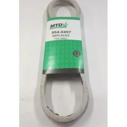 Genuine MTD 954-0497 PTO Belt For Cub Cadet Huskee Yard Machines Troy-Bilt White - Affordable Parts & Accessories for Motor Vehicles — Shop with Confidence