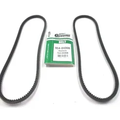 Genuine MTD 954-0430B Set of 2 Cogged Auger Belts Replaces 754-0430B OEM - Affordable Parts & Accessories for Motor Vehicles — Shop with Confidence
