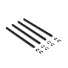 Set of 4 Blade Shafts with 8 Clips Fits Bluebird 5002 Thatcher - Affordable Parts & Accessories for Motor Vehicles — Shop with Confidence